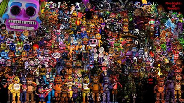 The Complete Guide To All The Five Nights At Freddy's Characters