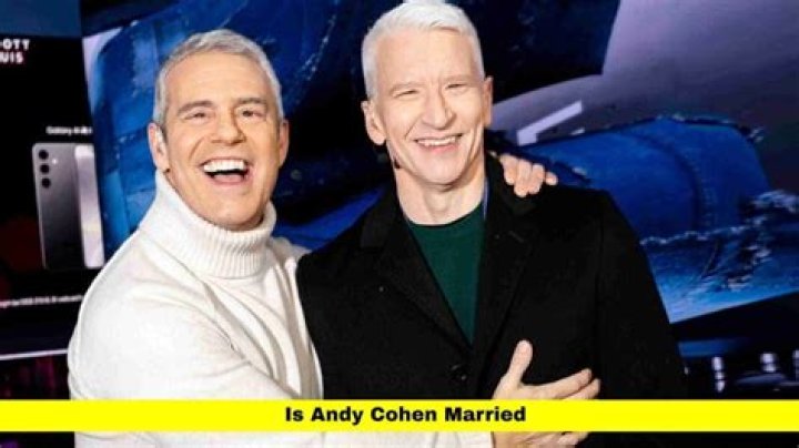 Andy Cohen Marries Longtime Love!