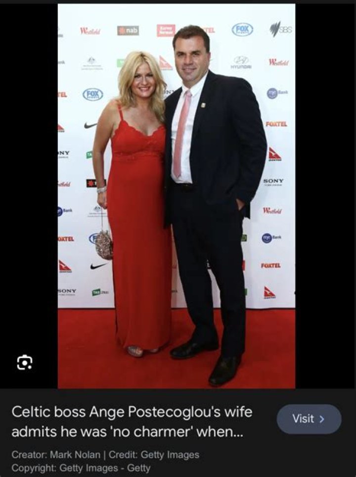 Uncover The Untold Story Of Ange Postecoglou's Pillar Of Success: Georgia Postecoglou