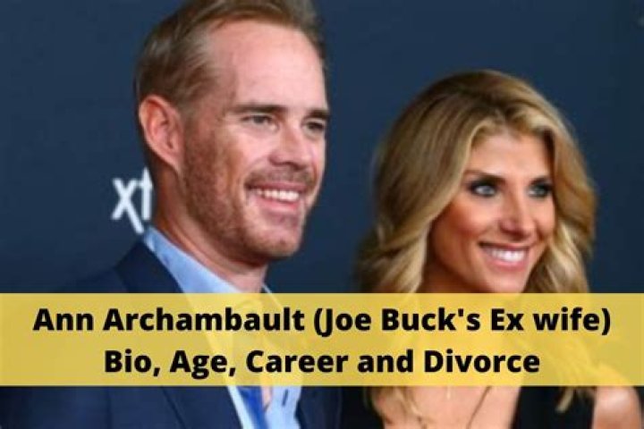 Ann Archambault And Joe Buck's Secret Affair