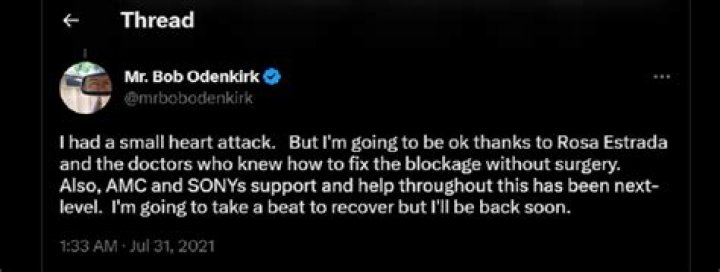 How Bob Odenkirk Lost Weight And Improved His Health After A Heart Attack