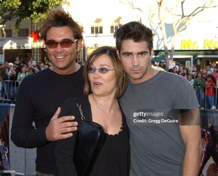 Colin Farrell Reconnects With His Parents