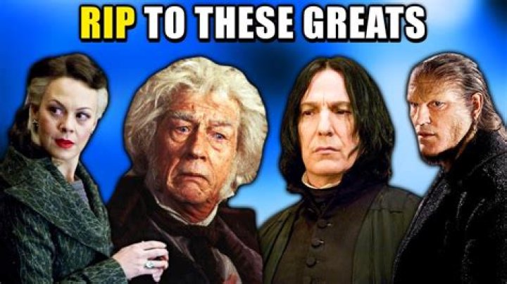 Remembering The Departed: Deceased Actors From The Harry Potter Franchise