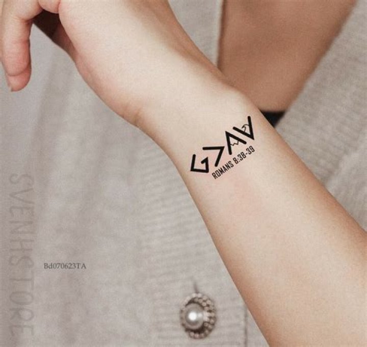 Exploring The Captivating World Of God Tattoos Small