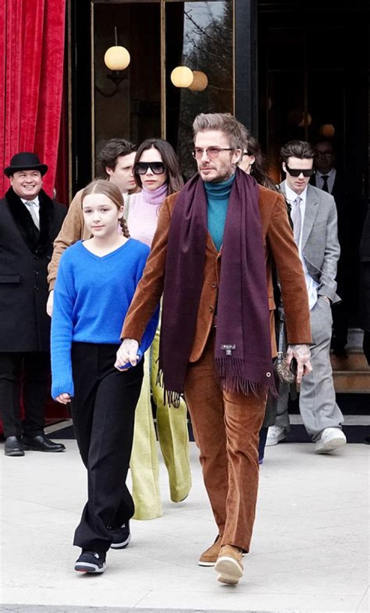 Harper & David Beckham Attend Harry Styles Concert: Video Hollywood Life |