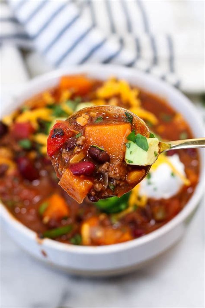 Sweet Potato Chili - Celebrating Sweets