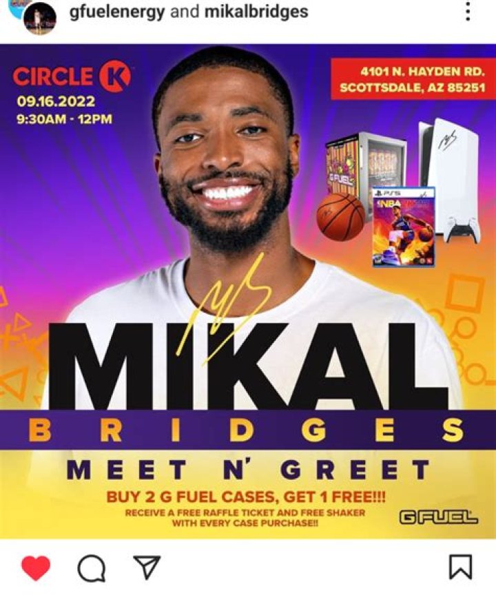 How Old Is Eric Bridges? Meet Mikal Bridges Brother On Instagram
