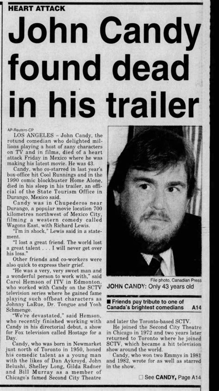 Unveiling The Truth Behind John Candy's Unseen Death Photo
