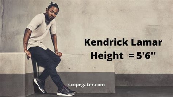 Kendrick Lamar Height, Weight, Body Measurements, Shoe Size