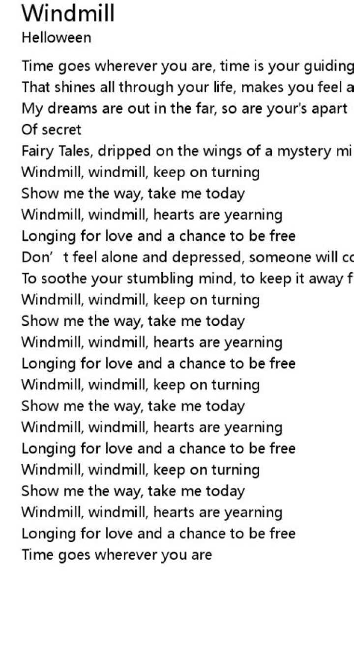 Sing Along To The Enchanting Lyrics Of "Little Windmill"