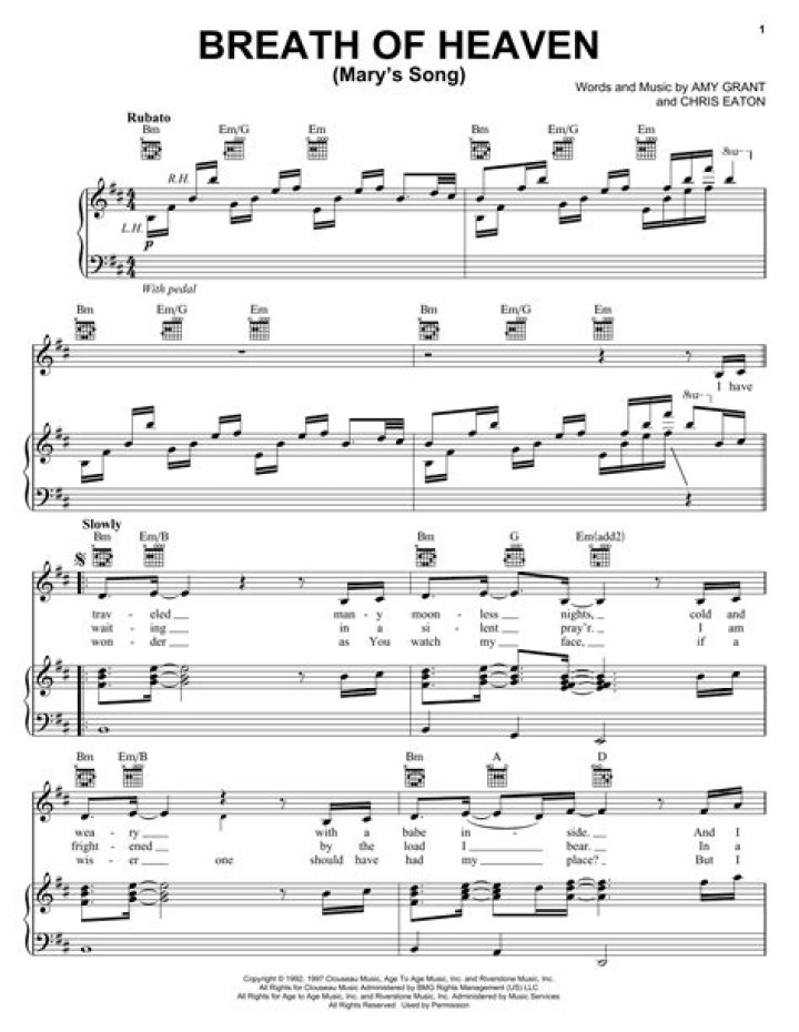 Breath Of Heaven Lyrics: Find Solace And Inspiration