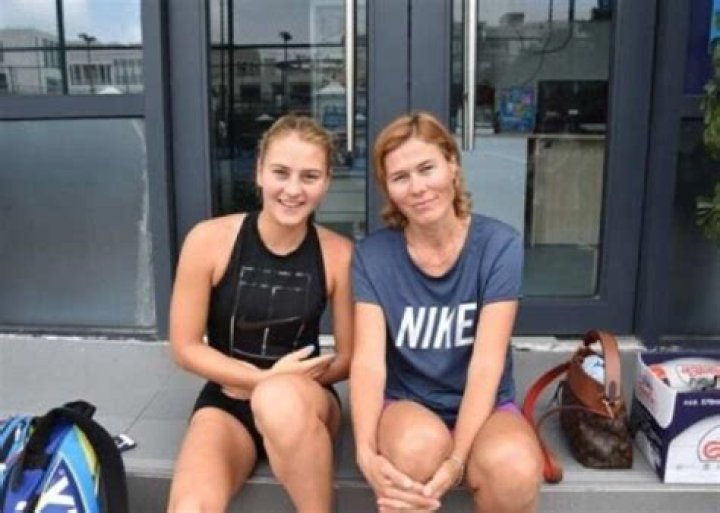 Marta Kostyuk's Coach, Talina Beiko