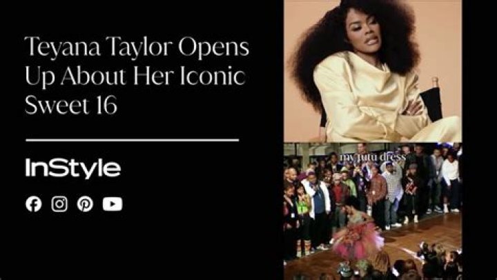 Celebrate Teyana Taylor's Sweet 16 In Style