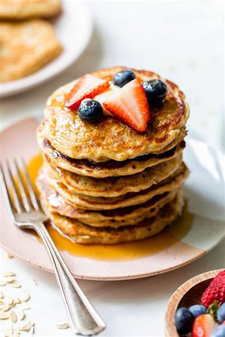 Oatmeal Pancakes - Celebrating Sweets