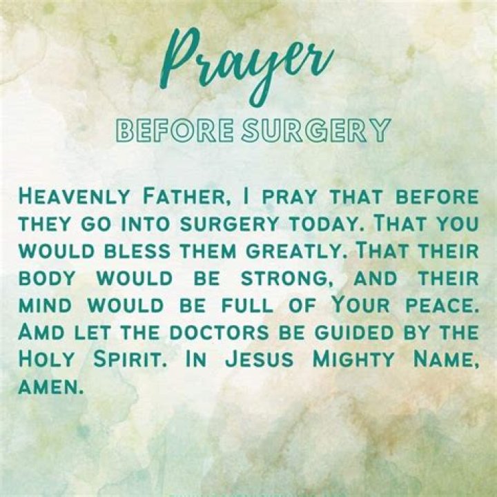 Divine Guidance And Protection: Prayers Before Surgery