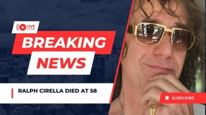 Breaking News: Tragic Loss - Ralph Cirella Passes Away