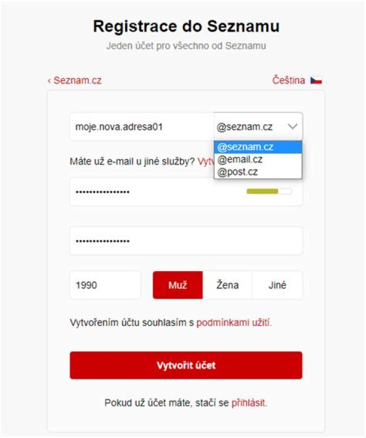 Checklist: Find The Email List From Seznam