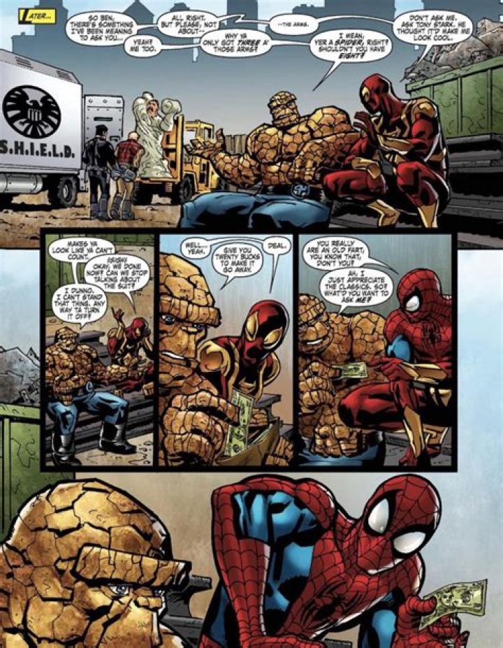 The Dynamic Duo: Spider-Man And The Thing In Epic Encounters