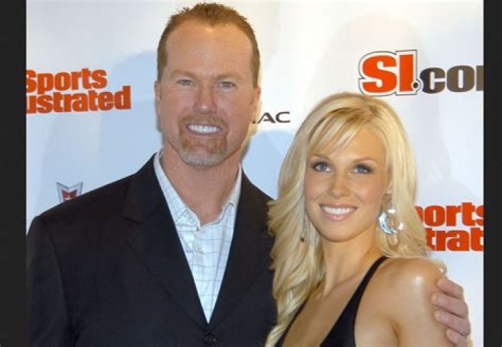The 43 aged Stephanie Slemer is the wife of Mark McGwire.