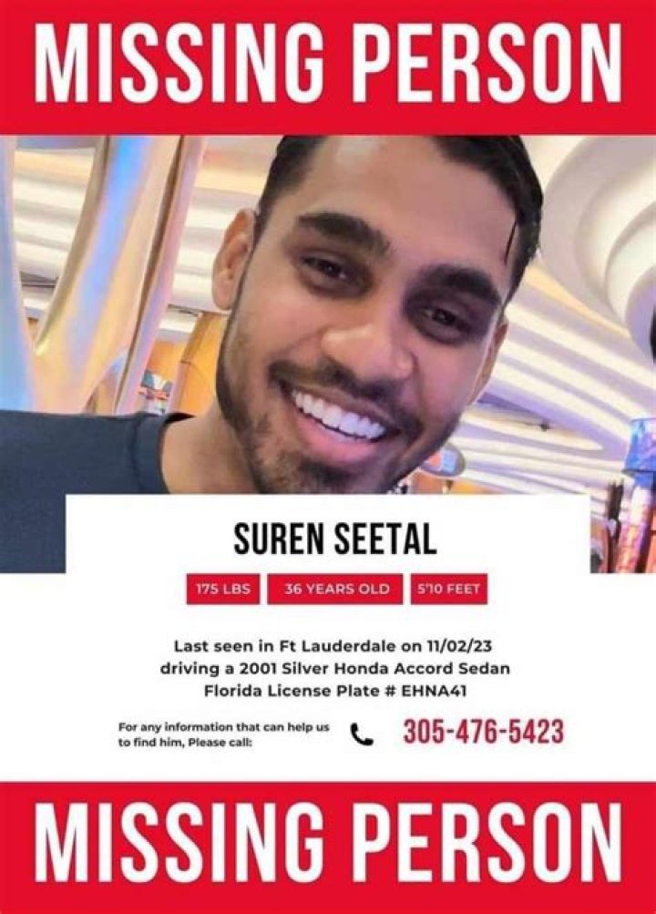 Suren Seetal's Disappearance And The Search For Answers