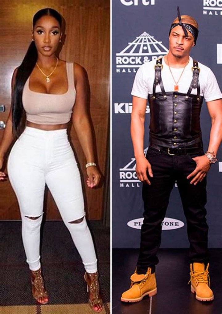 T.Is Sons Birthday Party How New GF Bernice Burgos Caused Drama Hollywood Life
