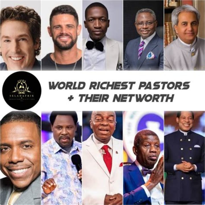 10 Richest Pastors in the World & Their Net Worth