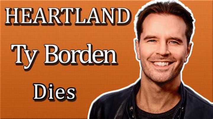 Top-Rated Actor Of Heartland: Ty Borden