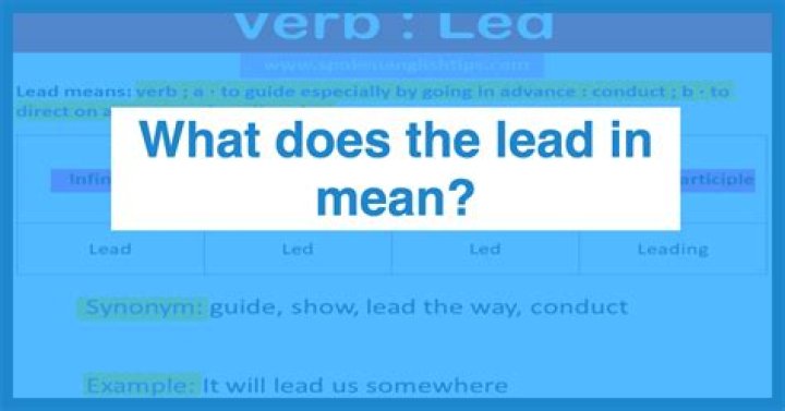 Unveiling The Enigma: What Does "Lead Me On" Truly Mean?