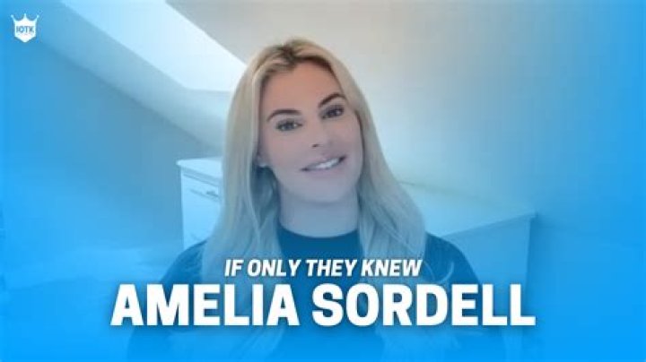 Who Is Amelia Sordell? Meet Her On Instagram