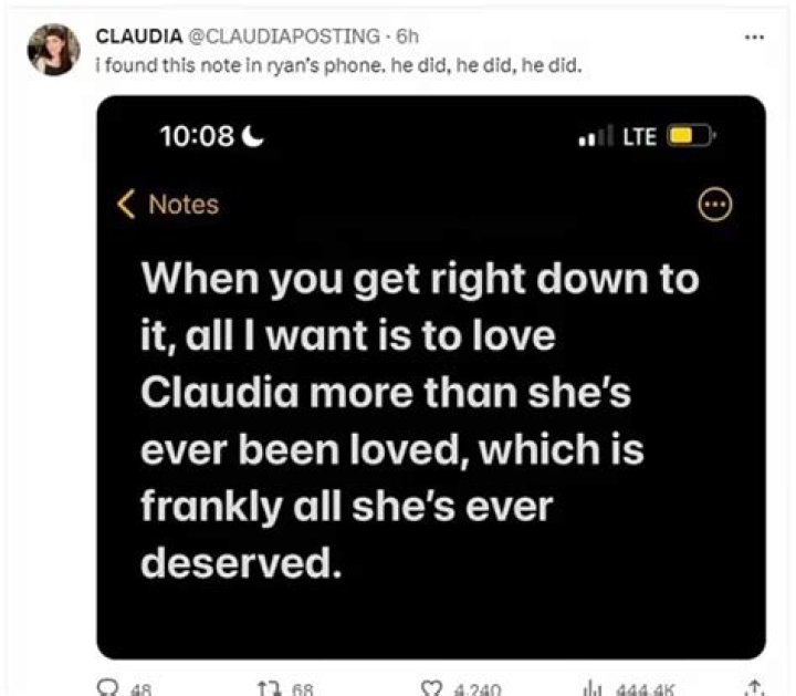 Claudia Ryan Carson's Love Life Revealed