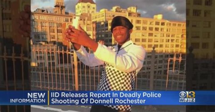 Who Is Donnell Rochester From Baltimore? Family Seek Repercussions After The Police Shooting